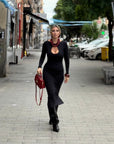 Dress goccia nero