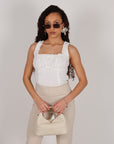 Top amy bianco