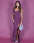 Long dress Anastasia viola