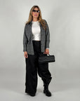 Pantalone balloon nero