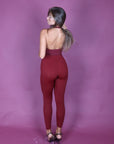 Leggings comfy bordeaux