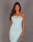 Siren dress polvere