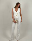 Pantalone Mirabelle White