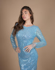 Net dress Sky