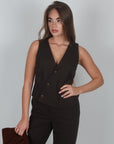 Gilet Aurora Brown