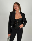 Pantalone skinny Rosy nero