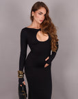 Dress goccia nero