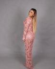 Tailleur macrame Pink