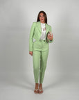 Pantalone skinny Rosy verde