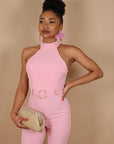 Shape Jumpsuit Pink