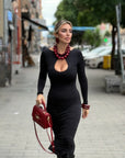 Dress goccia nero