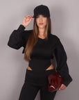 Coordset comfy chic nero