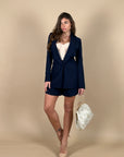 Bermuda The Queen blu navy