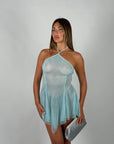 Dress Coachella celeste