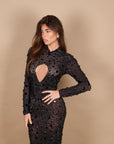 Abito luxury diamond eclipse nero