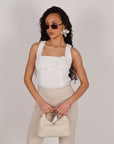 Top amy bianco
