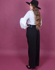Pantalone classico nero