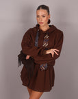Felpa Necktie Brown
