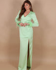 Dress the queen verde pastello