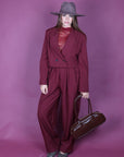 Coordinato style bordeaux