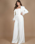 Plume Pants off white