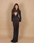 Abito luxury diamond eclipse nero