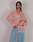 Camicia flowers pink