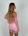 Mini dress pink