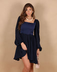 Mini dress Dubai Blu navy