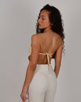 Body modellante con schiena scoperta nude