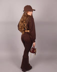 Coordset comfy chic brown