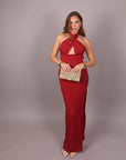 Dress Meredith bordeaux