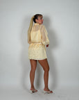 Camicione shabby giallo