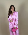 Flower Luxury Blazer pink