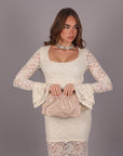 Dress in pizzo panna