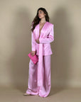 Flower Luxury Blazer pink