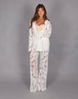 Tailleur macrame White