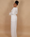 Dress the queen bianco