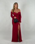Dress Dea bordeaux