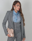 Gilet Yara grigio