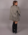 Coordinato scozzese grigio