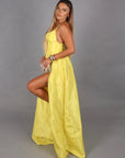Carol dress giallo