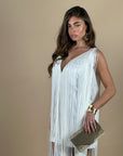 Scenic dress off white