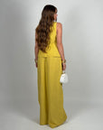 Pantalone Astrid giallo