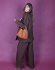 Tailleur Office Brown