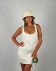 Mini dress simply bianco