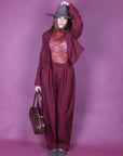 Coordinato style bordeaux