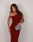 Dress Crystal bordeaux