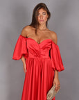 Princess dress rosso
