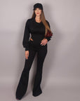 Coordset comfy chic nero